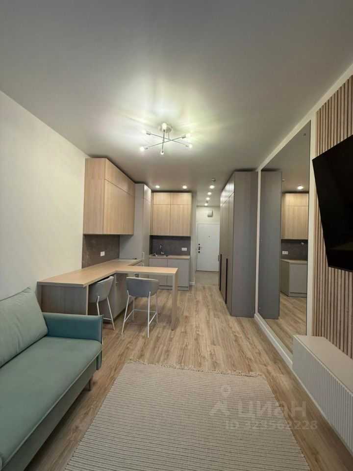 1-комнатная квартира, 25,5 м²