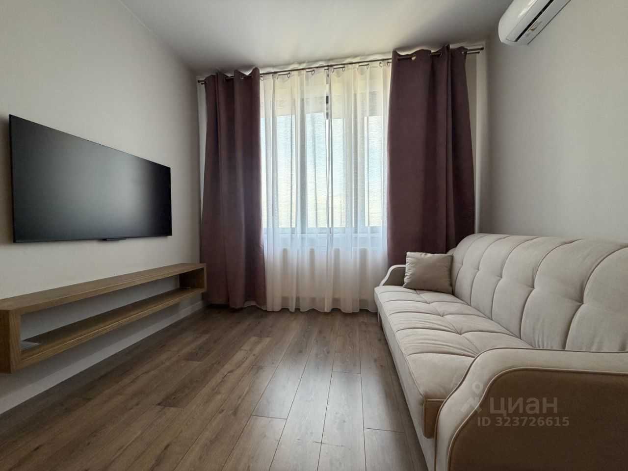 1-комнатная квартира, 26,5 м²