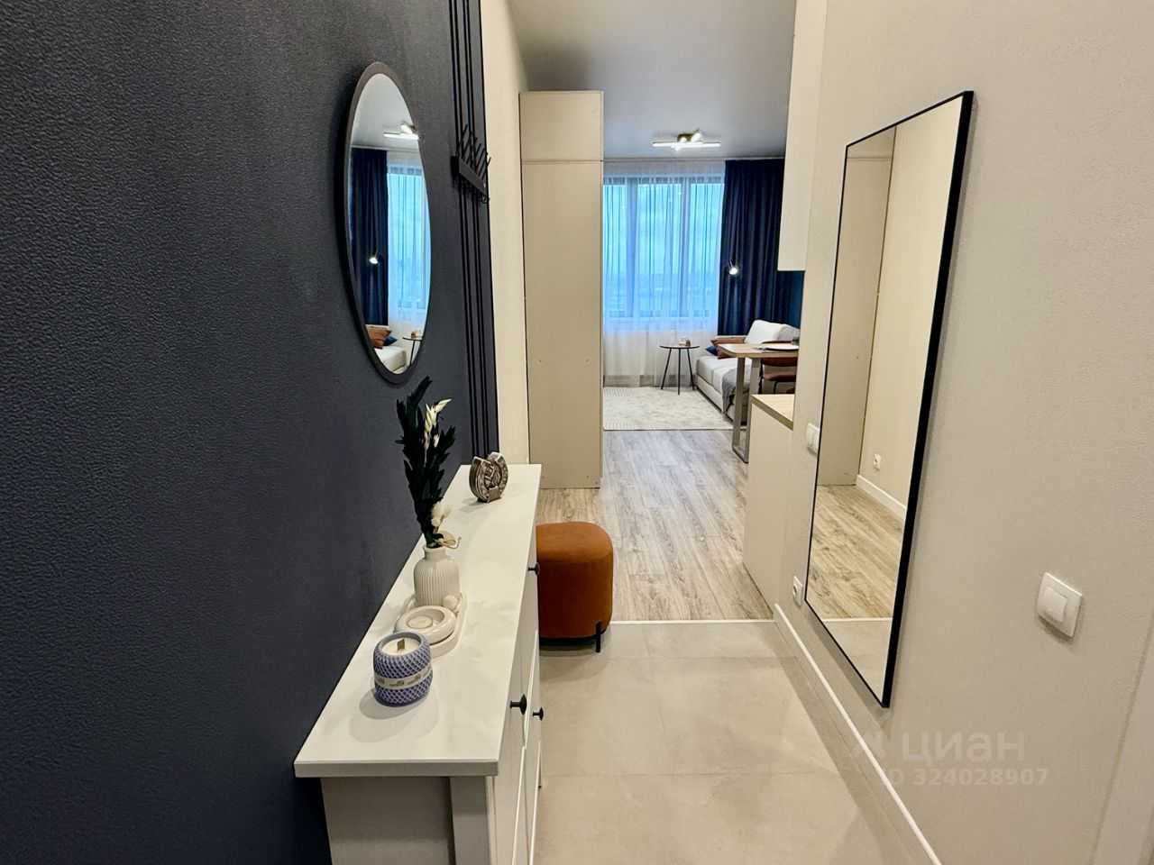 1-комнатная квартира, 25,1 м²