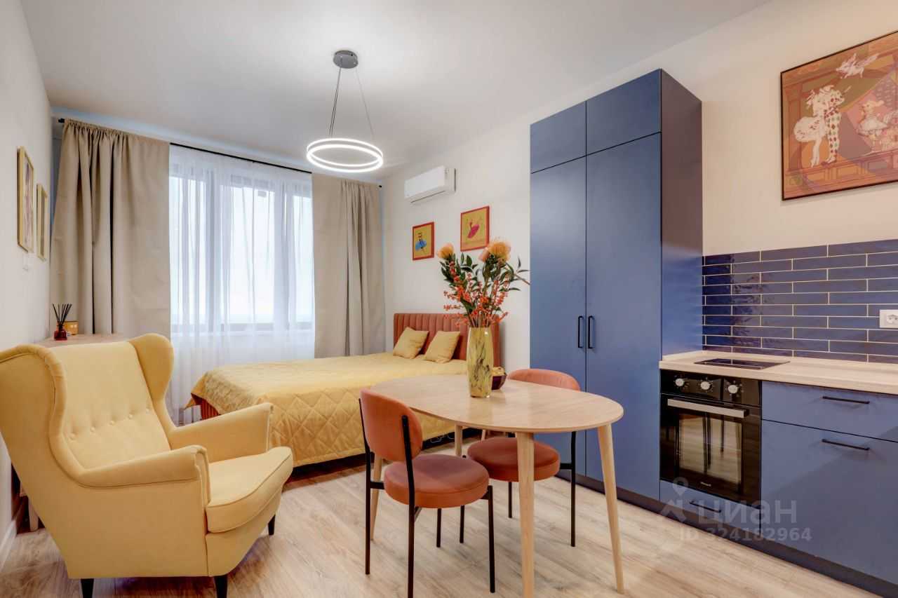 1-комнатная квартира, 27 м² — фотография 2