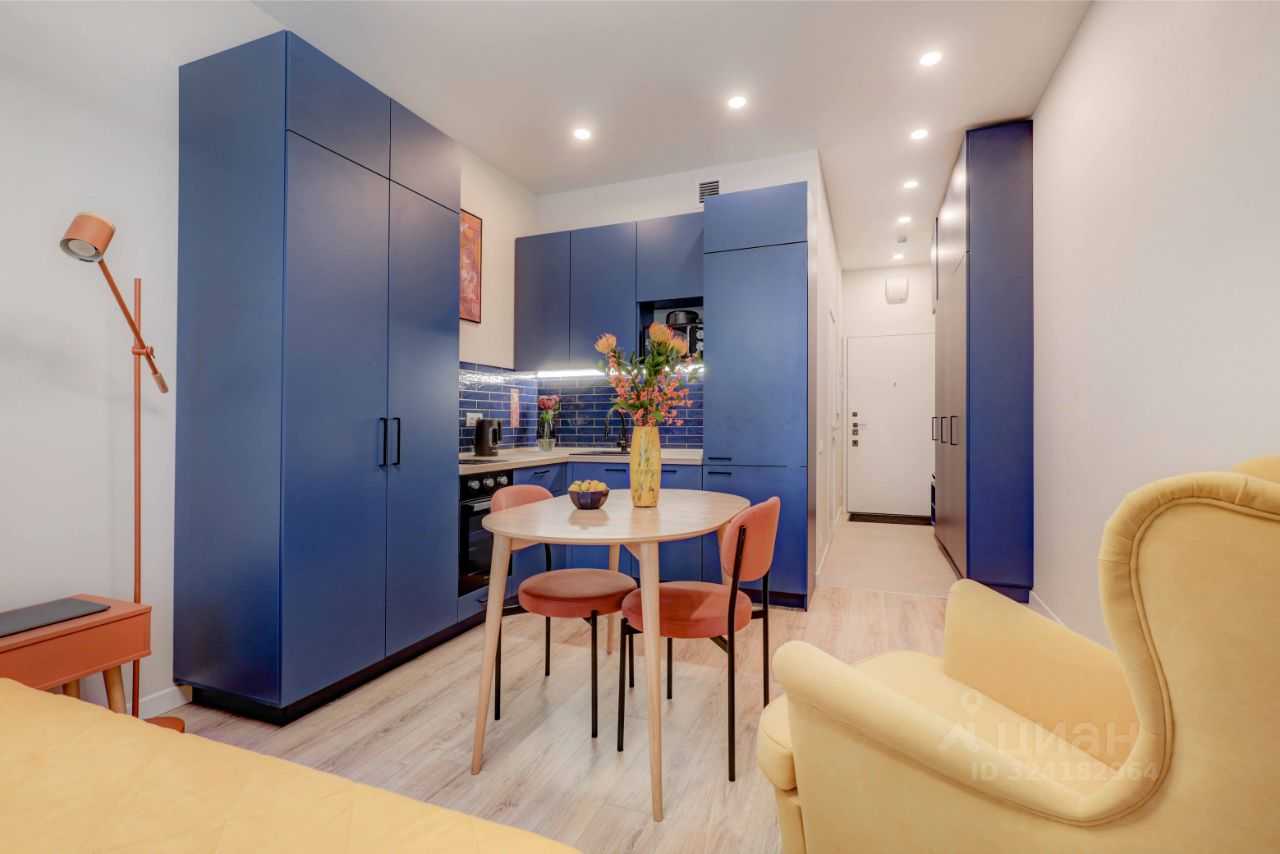 1-комнатная квартира, 27 м² — фотография 3