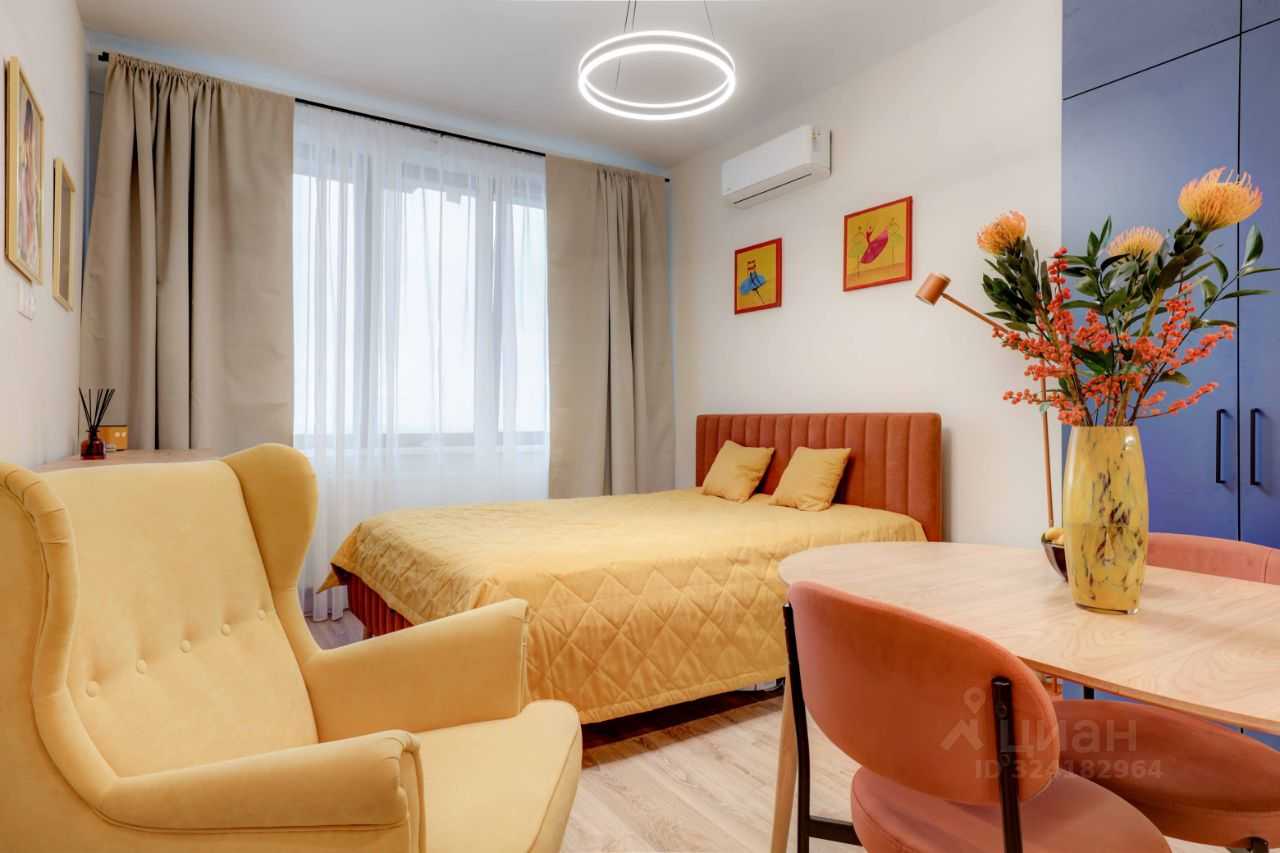 1-комнатная квартира, 27 м²