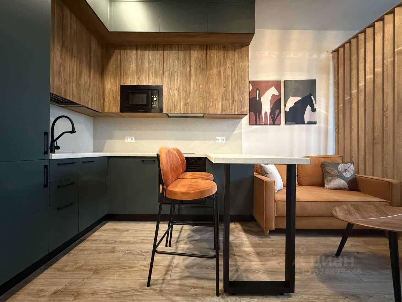 1-комнатная квартира, 27 м²