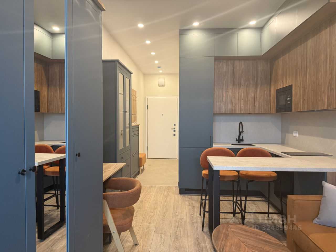 1-комнатная квартира, 27 м² — фотография 3