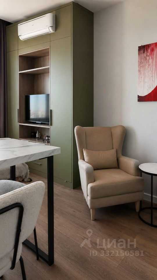 1-комнатная квартира, 27 м² — фотография 2