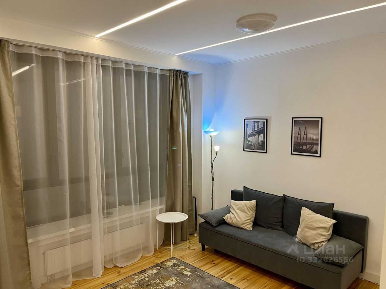 1-комнатная квартира, 27 м²