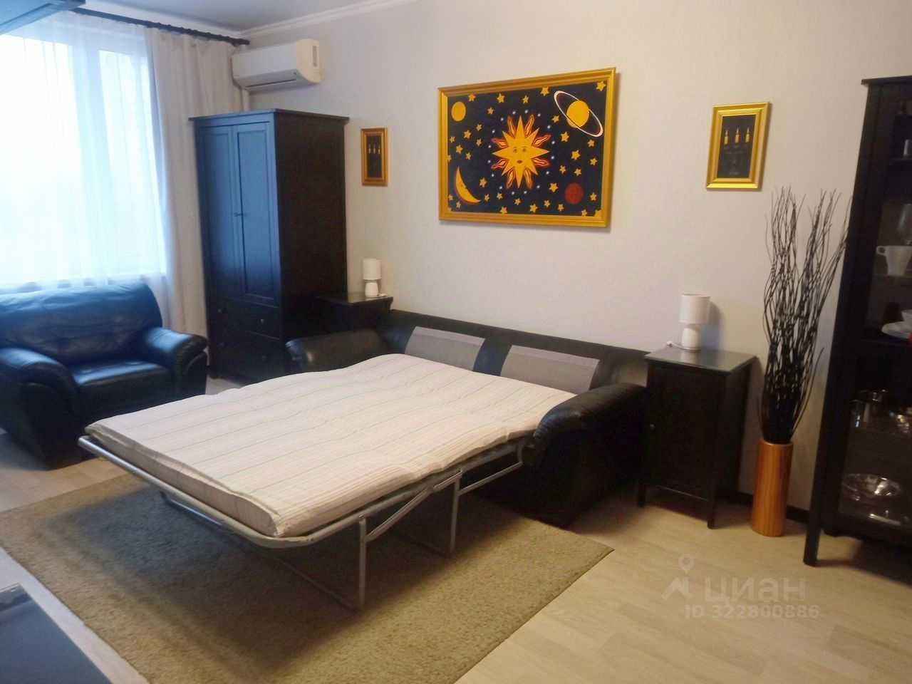 1-комнатная квартира, 42 м²