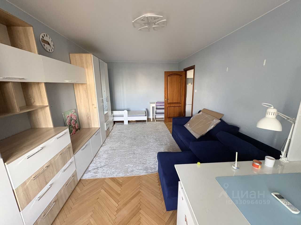 2-комнатная квартира, 44 м²