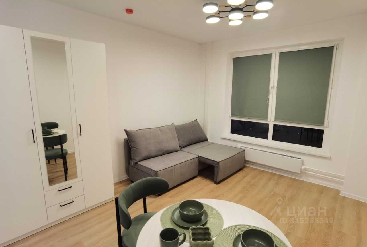 1-комнатная квартира, 19,6 м² — фотография 2