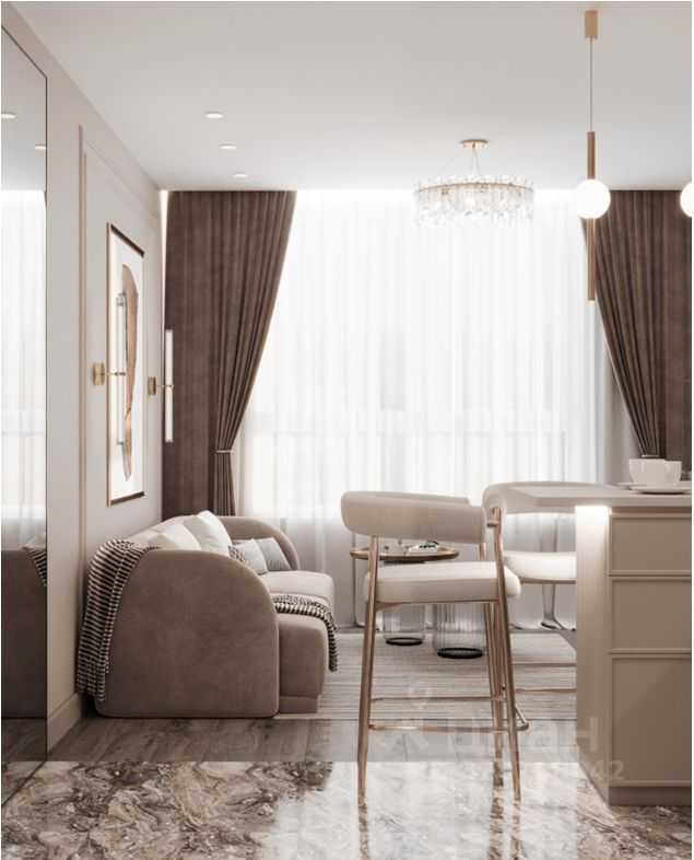 2-комнатная квартира, 41,8 м² — фотография 2