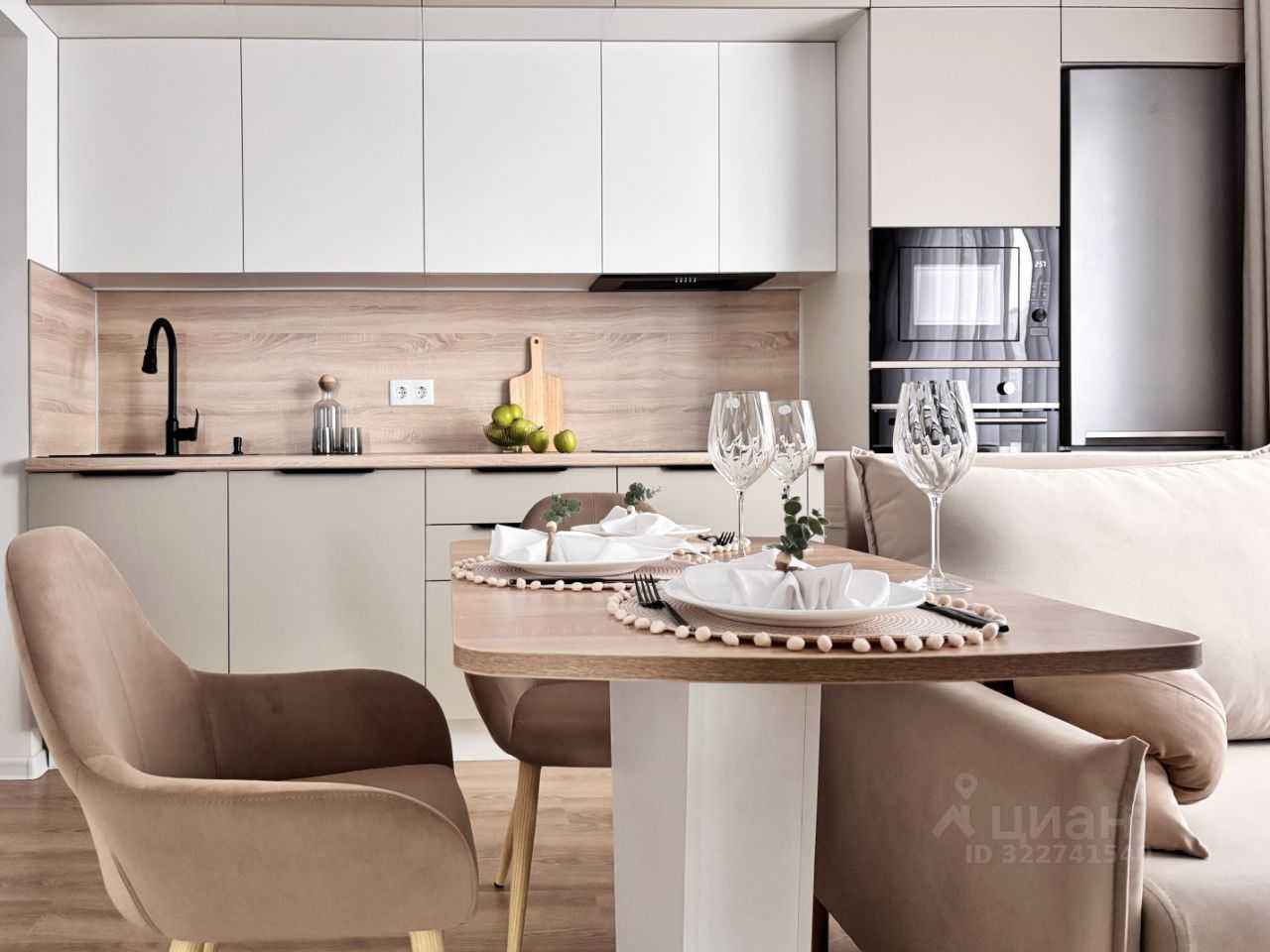 2-комнатная квартира, 47 м² — фотография 2