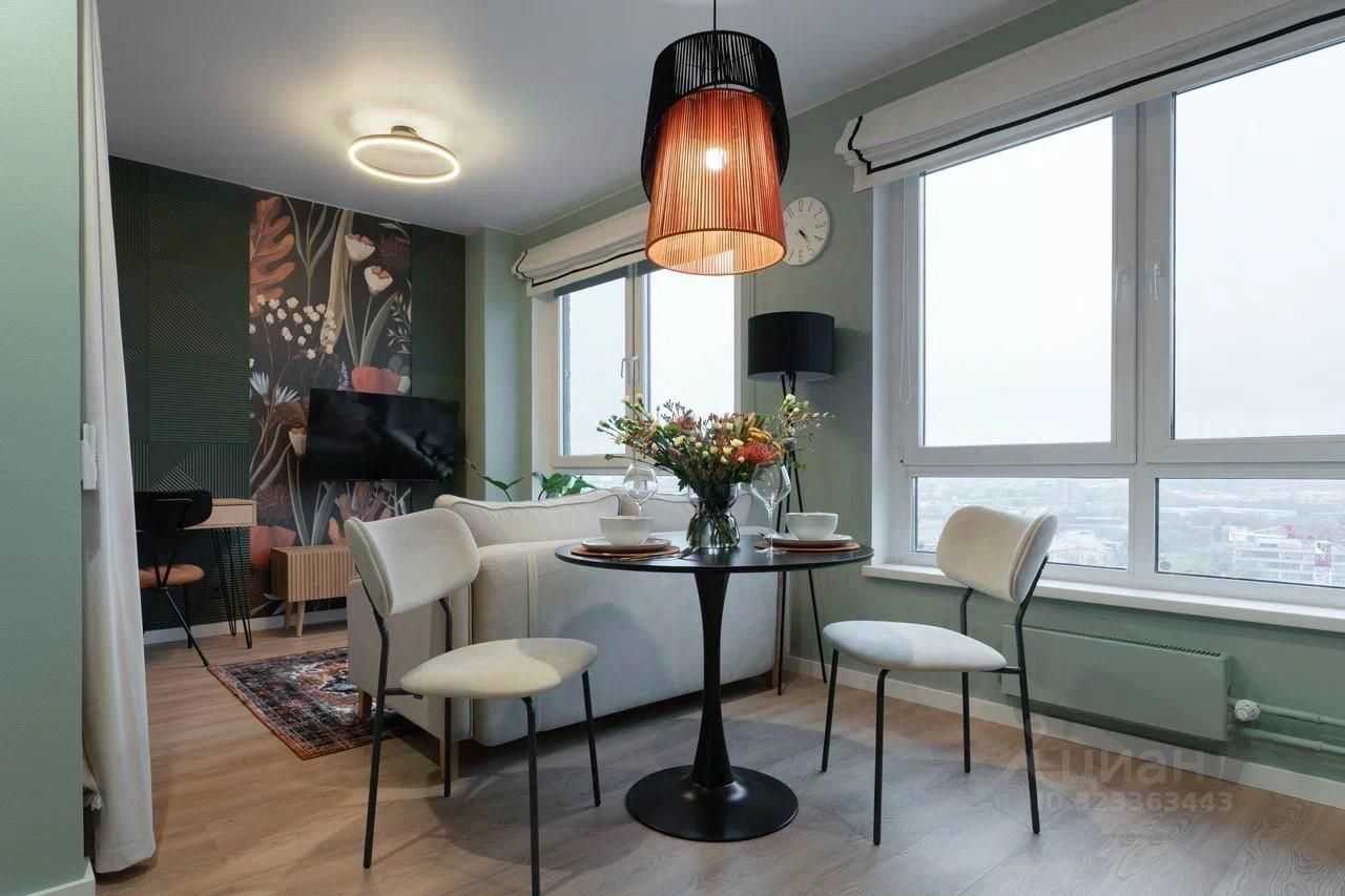 1-комнатная квартира, 33,7 м² — фотография 2