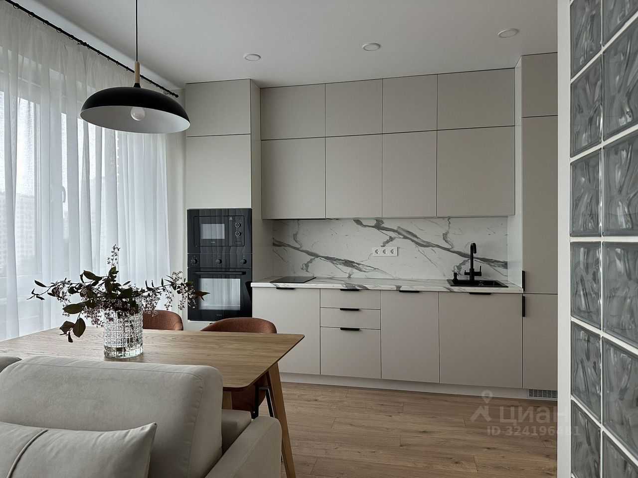 1-комнатная квартира, 38 м² — фотография 3
