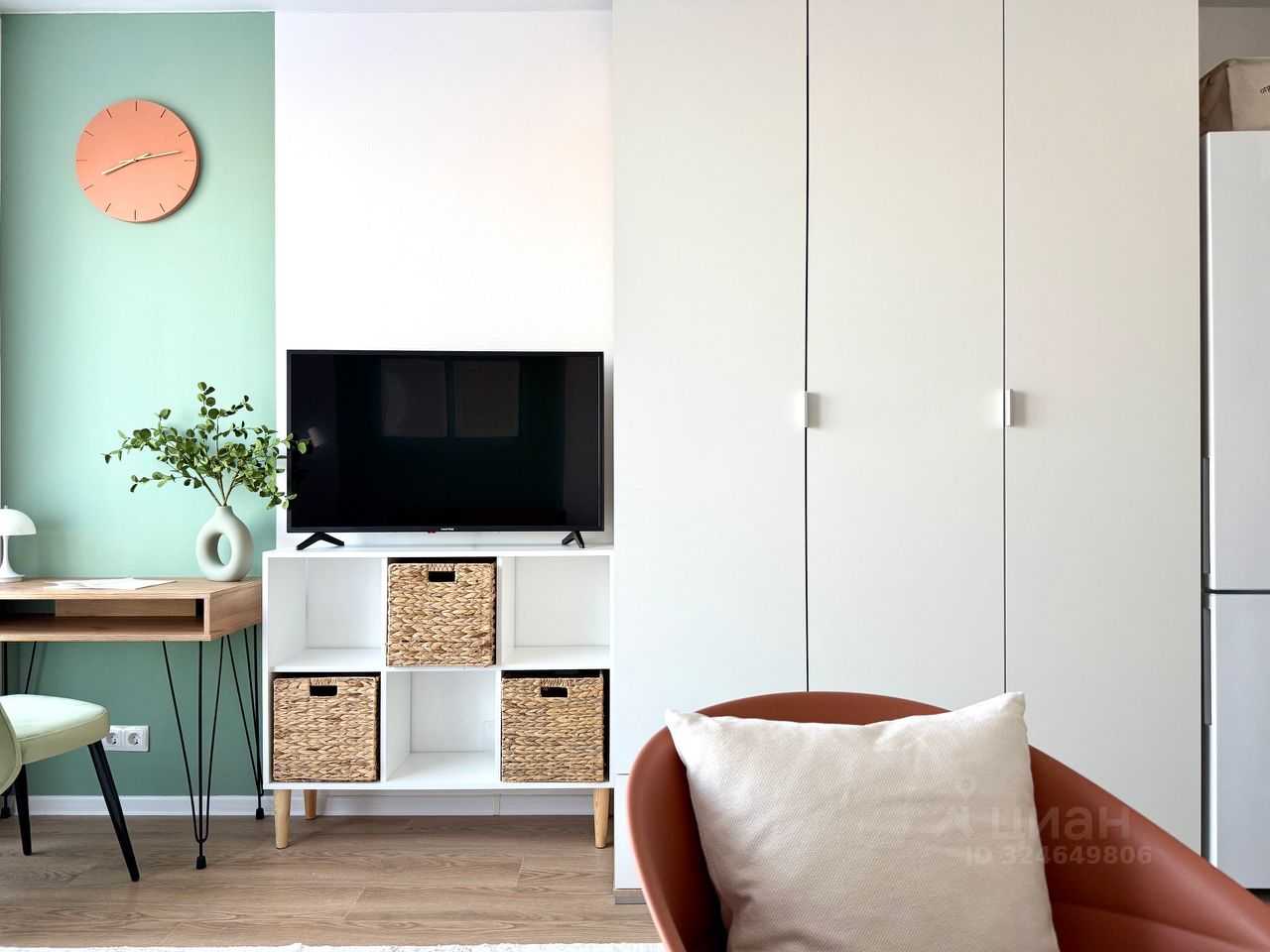 1-комнатная квартира, 19,9 м² — фотография 3