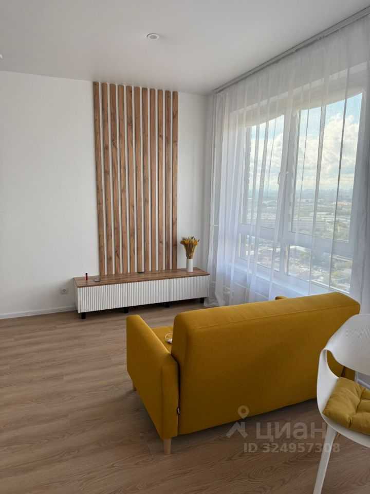 1-комнатная квартира, 33,5 м² — фотография 2
