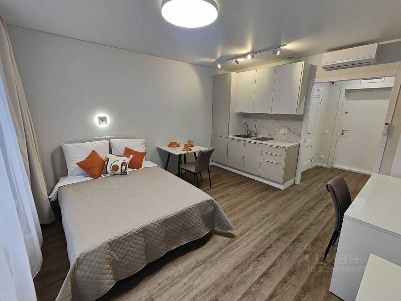 1-комнатная квартира, 23,4 м²