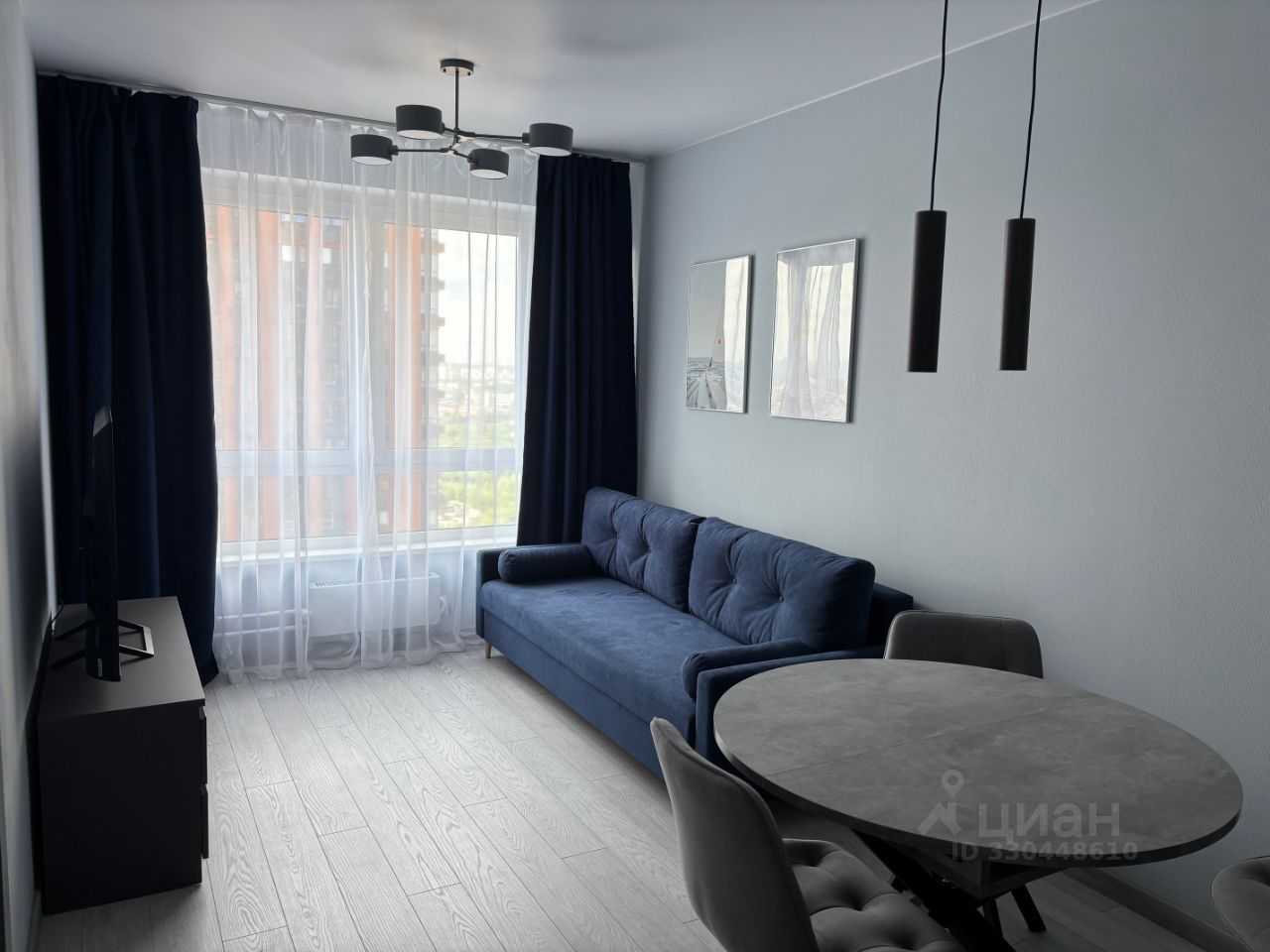 1-комнатная квартира, 32,2 м²