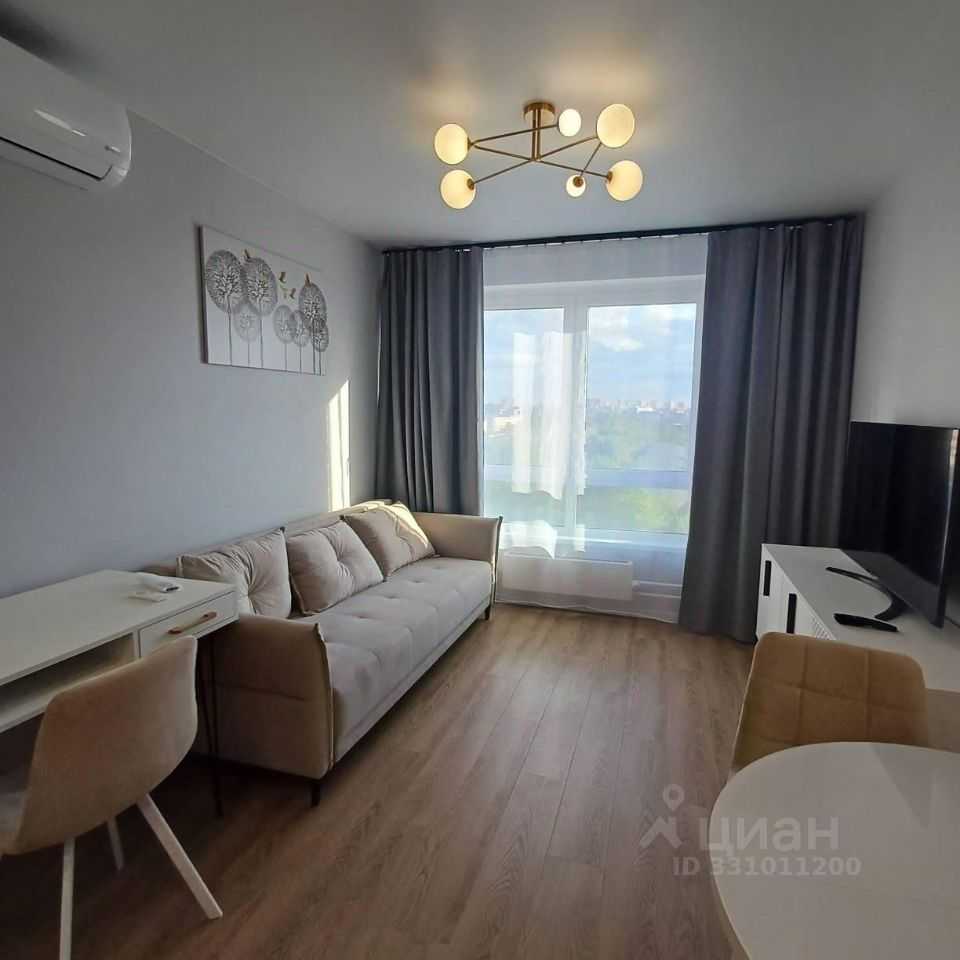 1-комнатная квартира, 35,6 м²
