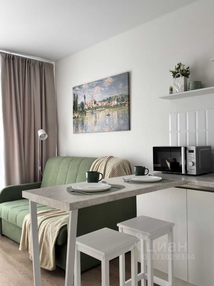 1-комнатная квартира, 19,9 м²