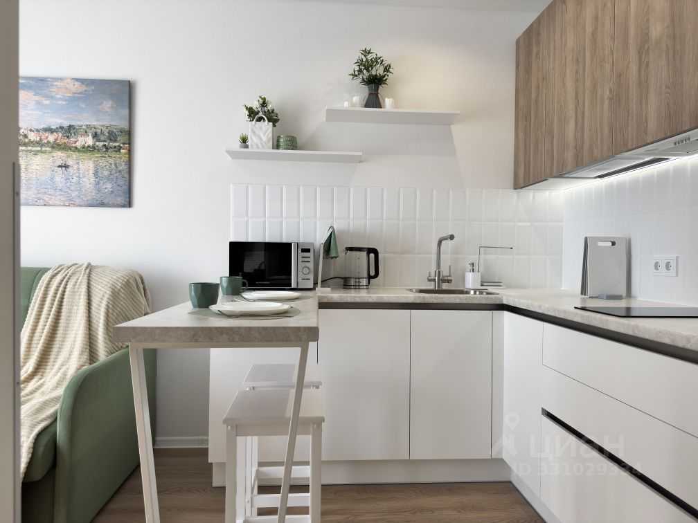 1-комнатная квартира, 19,9 м² — фотография 3