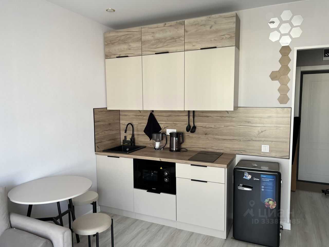 1-комнатная квартира, 25,2 м²