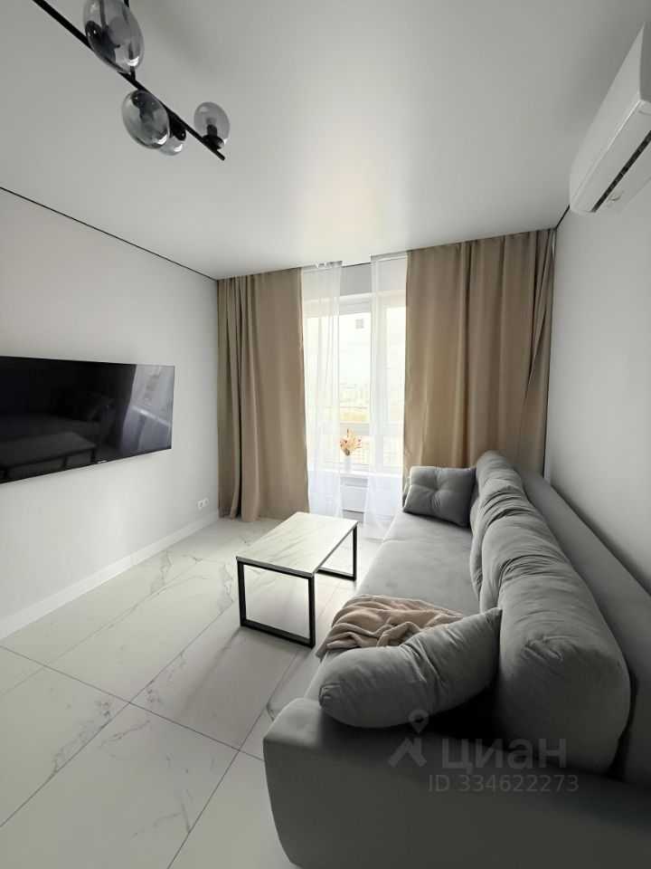 1-комнатная квартира, 38 м² — фотография 2