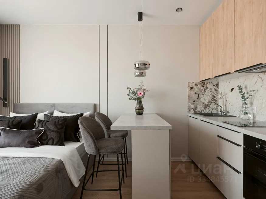 1-комнатная квартира, 19,2 м² — фотография 2