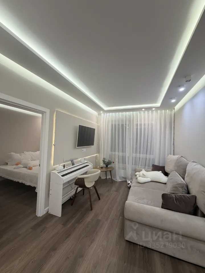 1-комнатная квартира, 50 м² — фотография 2