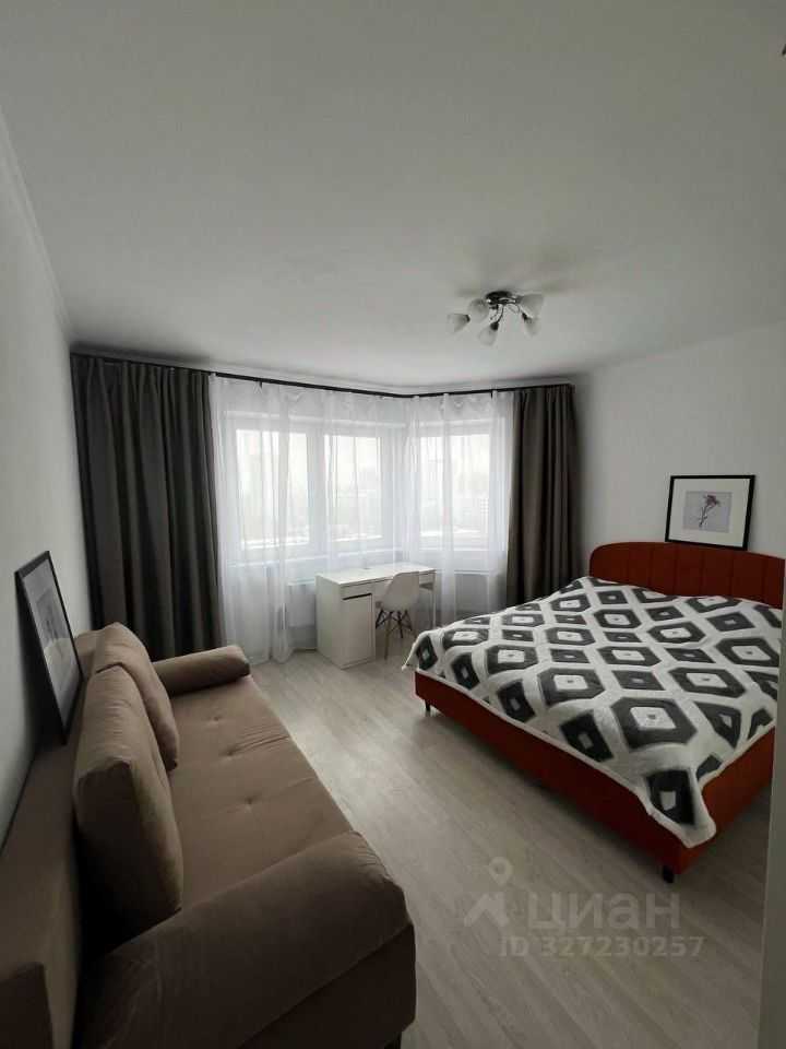 1-комнатная квартира, 37 м² — фотография 2
