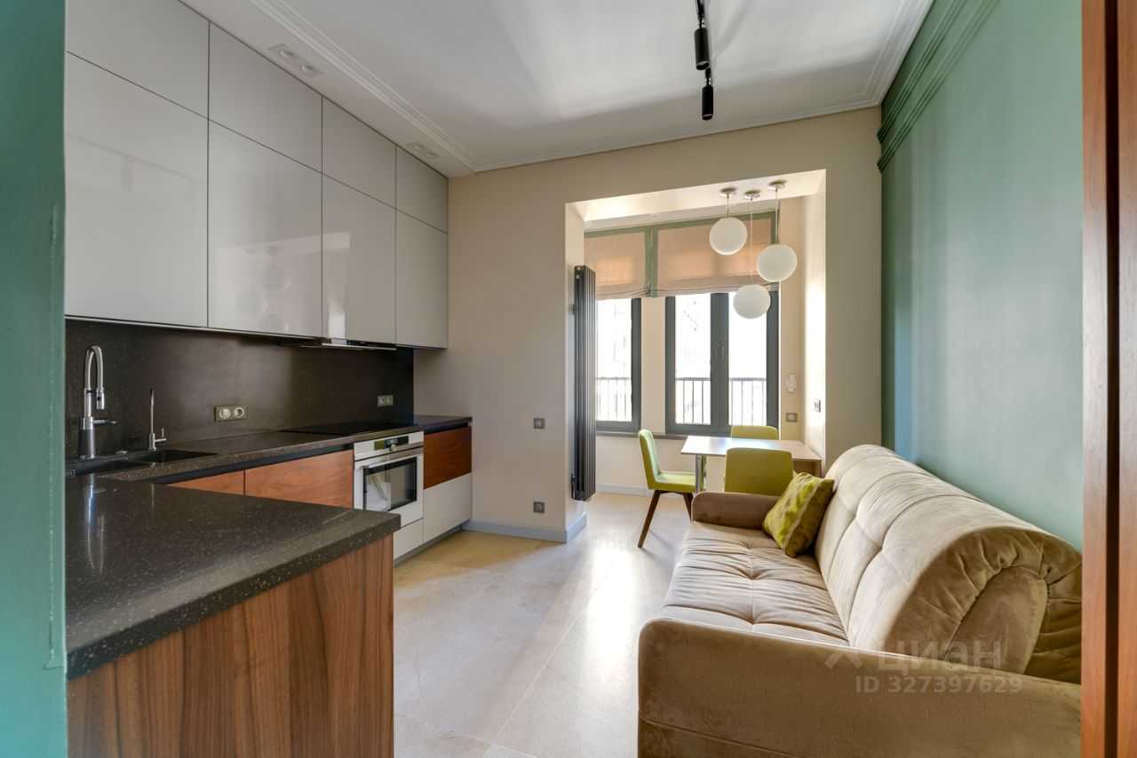 1-комнатная квартира, 44,3 м² — фотография 3