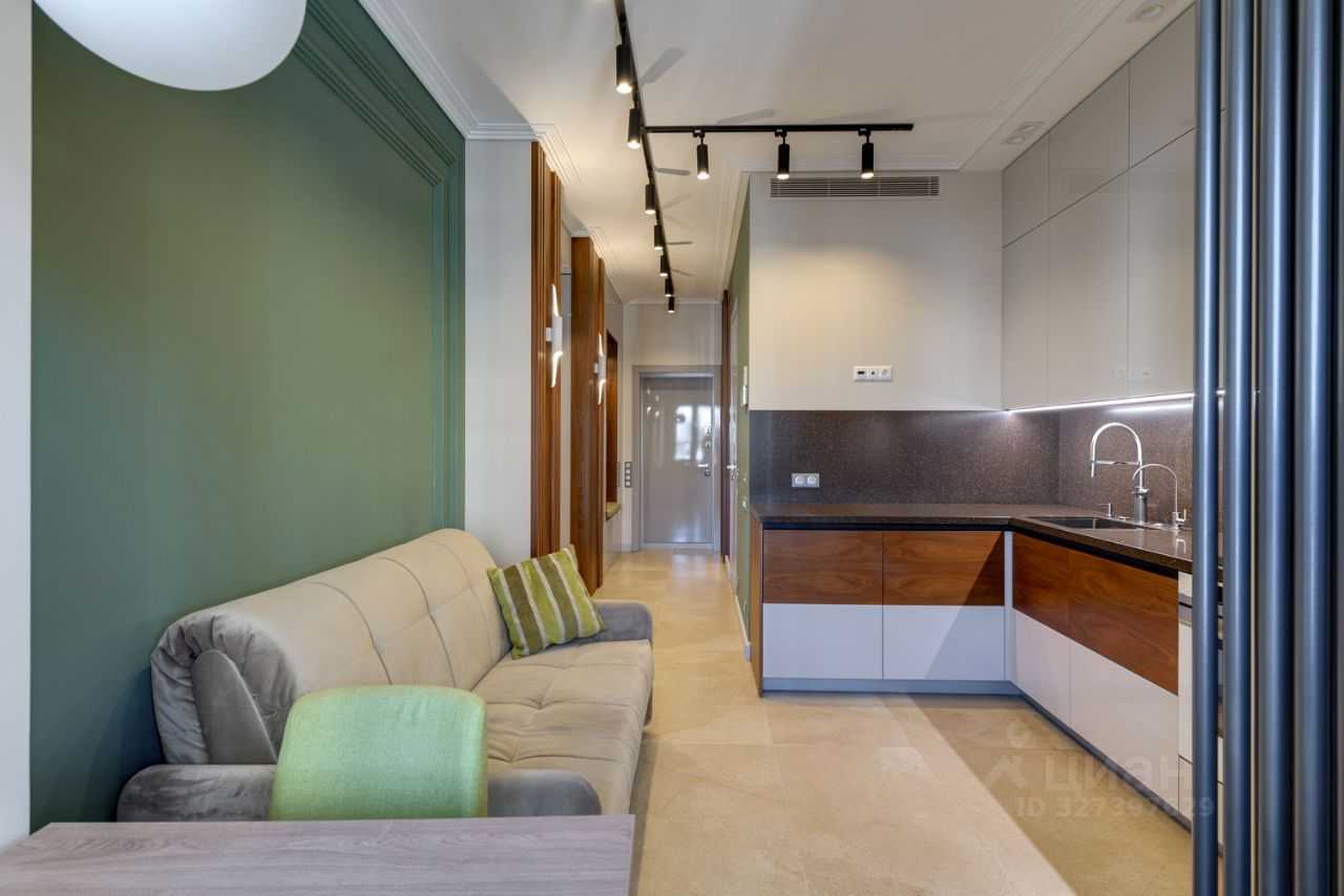 1-комнатная квартира, 44,3 м² — фотография 2