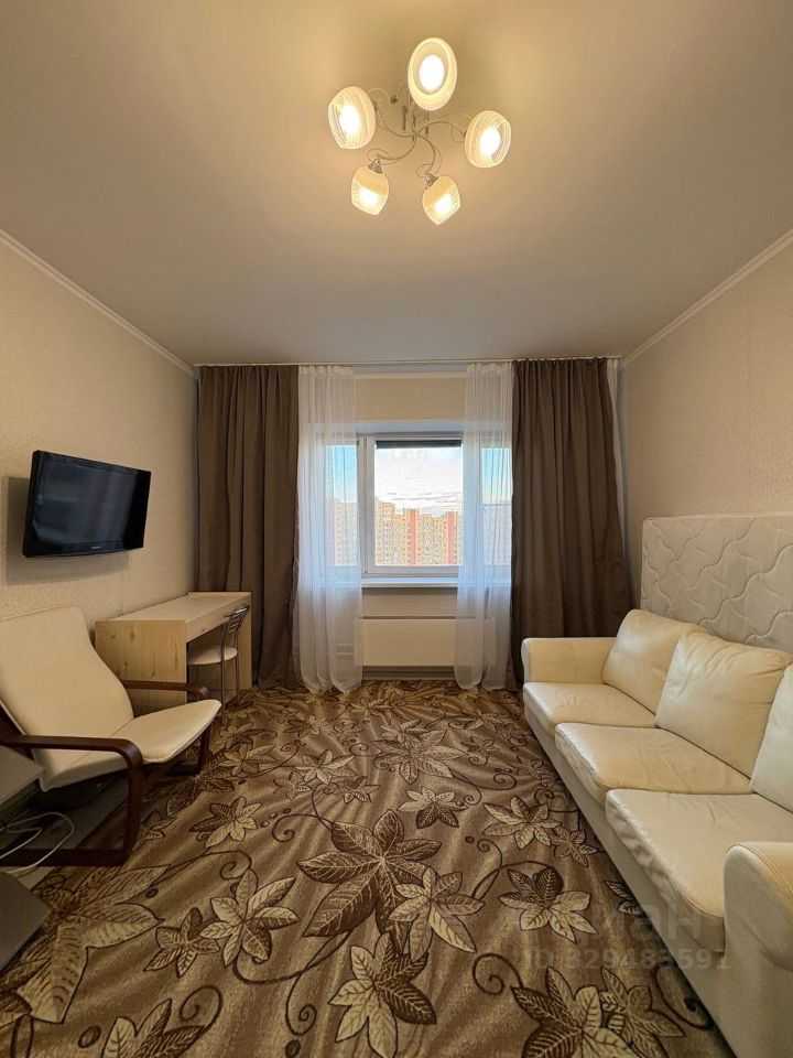 1-комнатная квартира, 39,8 м²