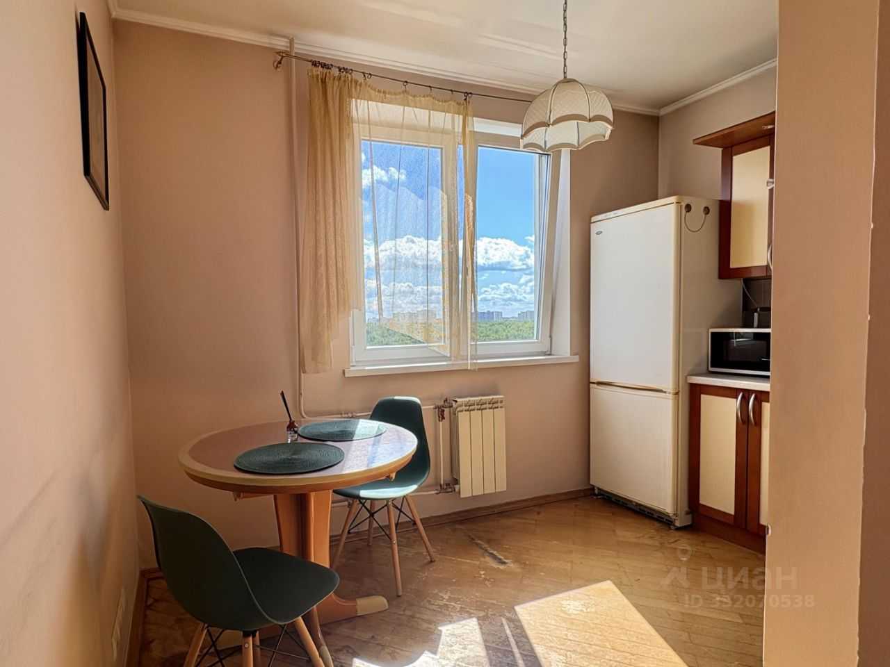 1-комнатная квартира, 38 м²