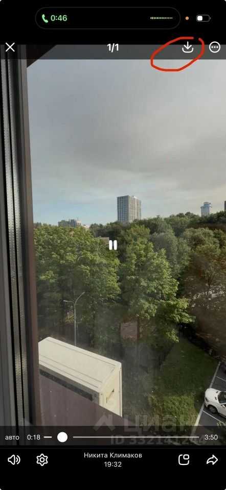 1-комнатная квартира, 41 м² — фотография 3