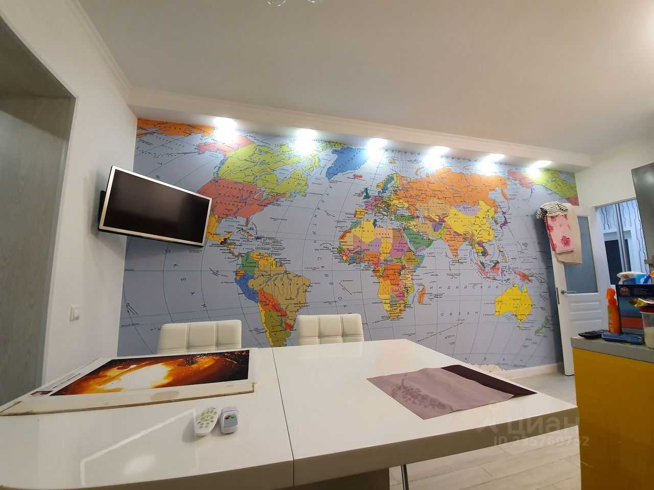 1-комнатная квартира, 56 м² — фотография 2