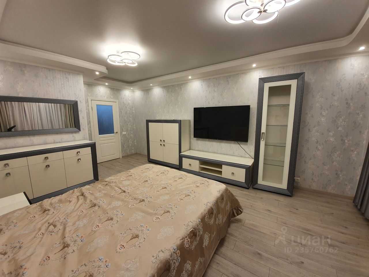 1-комнатная квартира, 56 м²