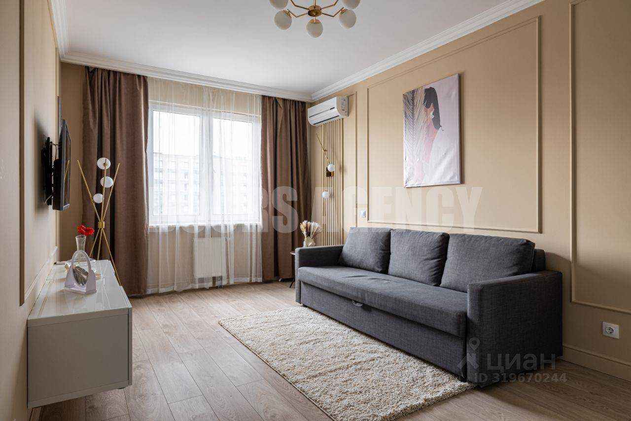 1-комнатная квартира, 40 м²