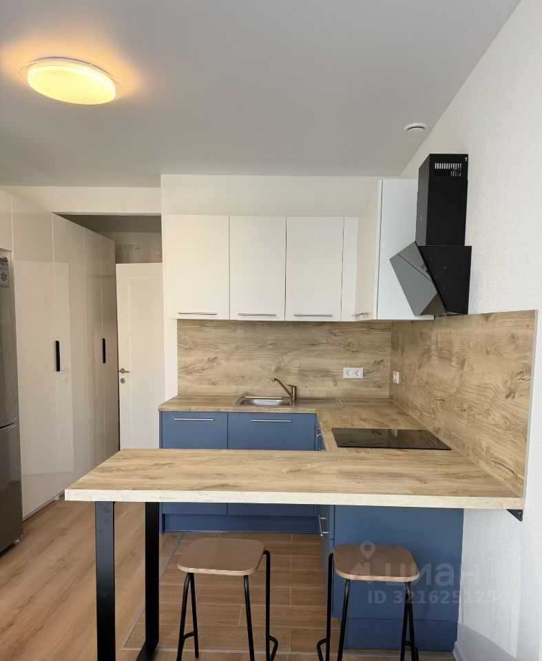 1-комнатная квартира, 21,3 м²