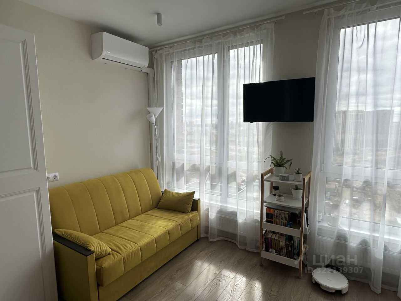 1-комнатная квартира, 22,7 м²