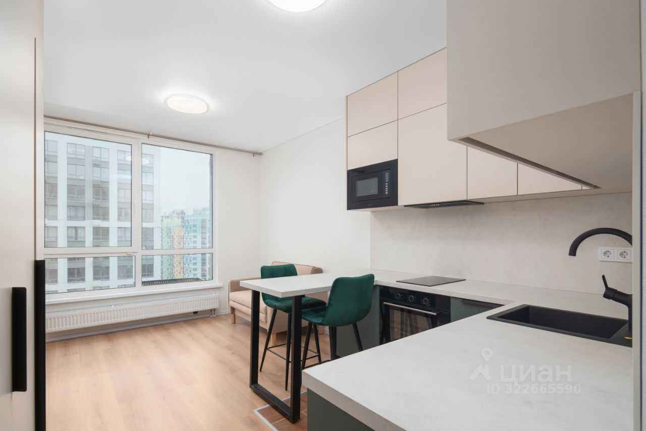 1-комнатная квартира, 21,3 м²