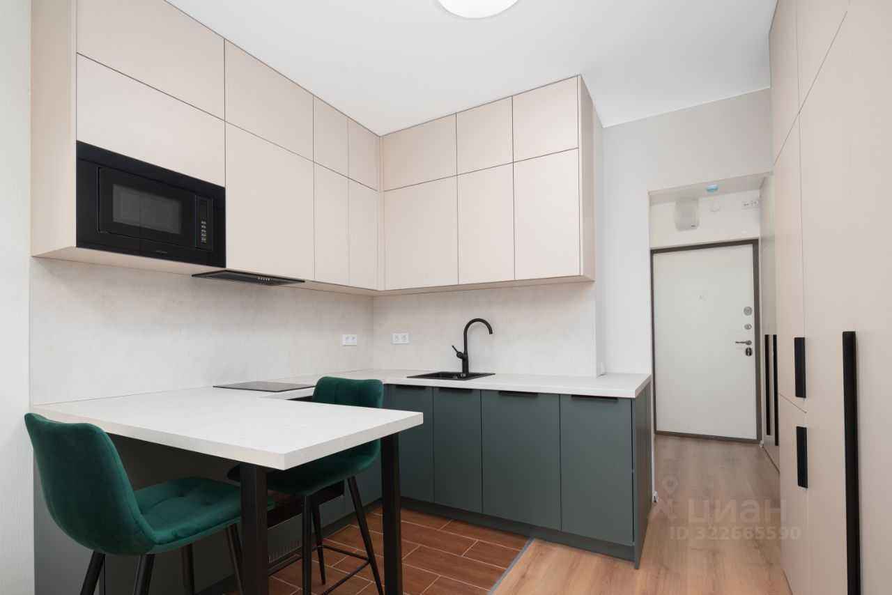 1-комнатная квартира, 21,3 м² — фотография 2