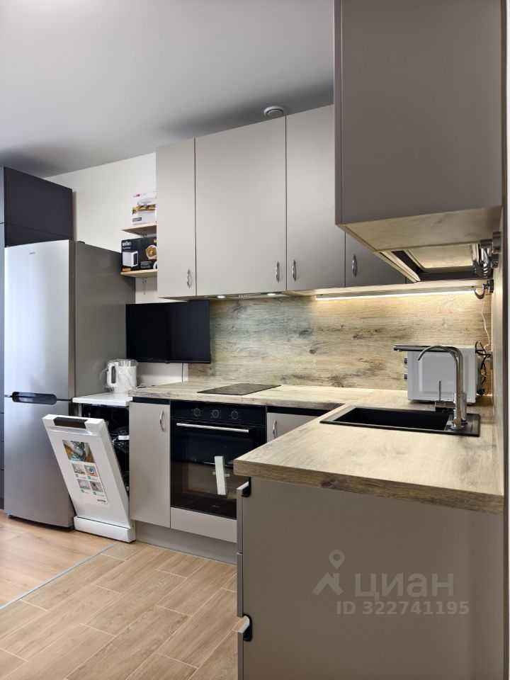 1-комнатная квартира, 21,5 м²