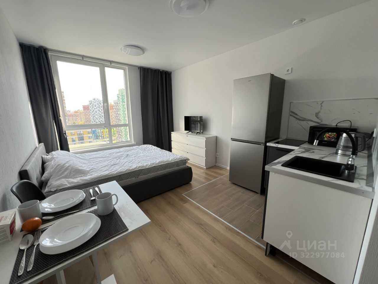 1-комнатная квартира, 21 м²