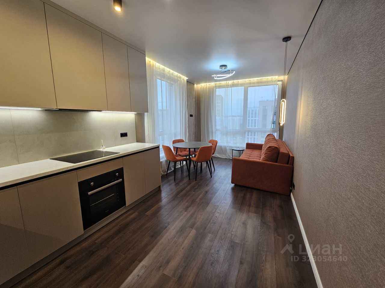 2-комнатная квартира, 53 м² — фотография 3