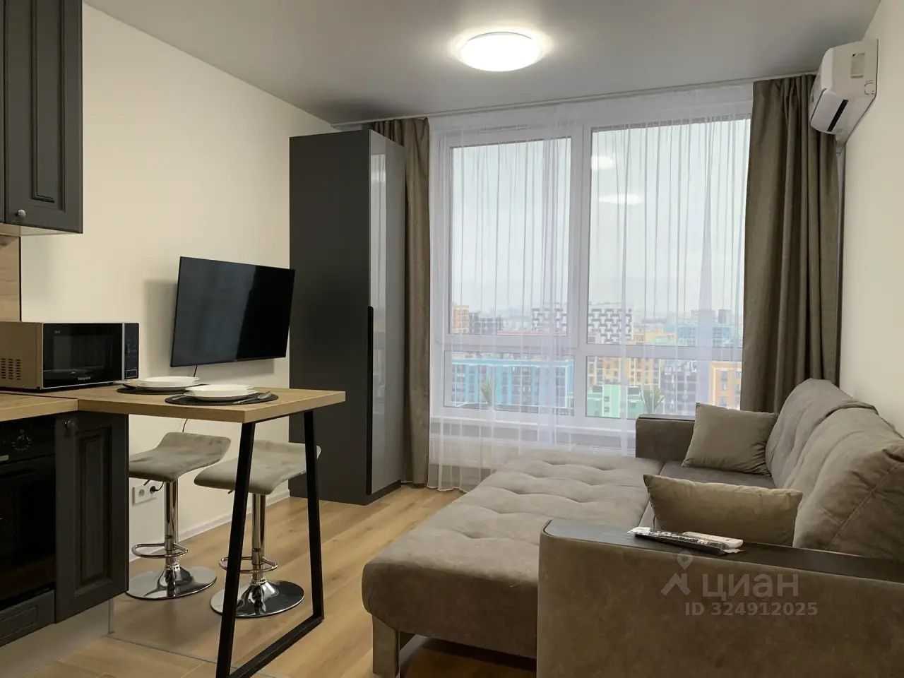 1-комнатная квартира, 23 м² — фотография 2