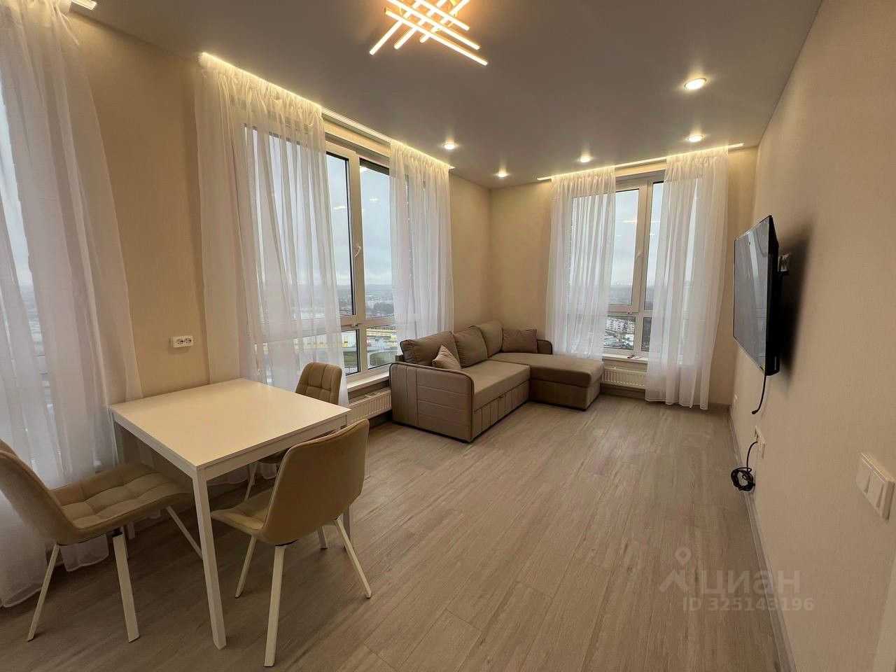 1-комнатная квартира, 39,1 м² — фотография 2