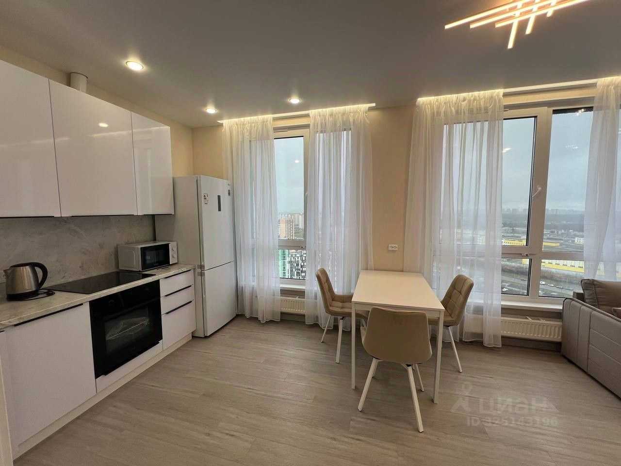 1-комнатная квартира, 39,1 м²