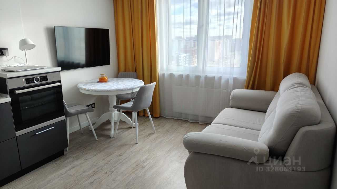 1-комнатная квартира, 39 м²