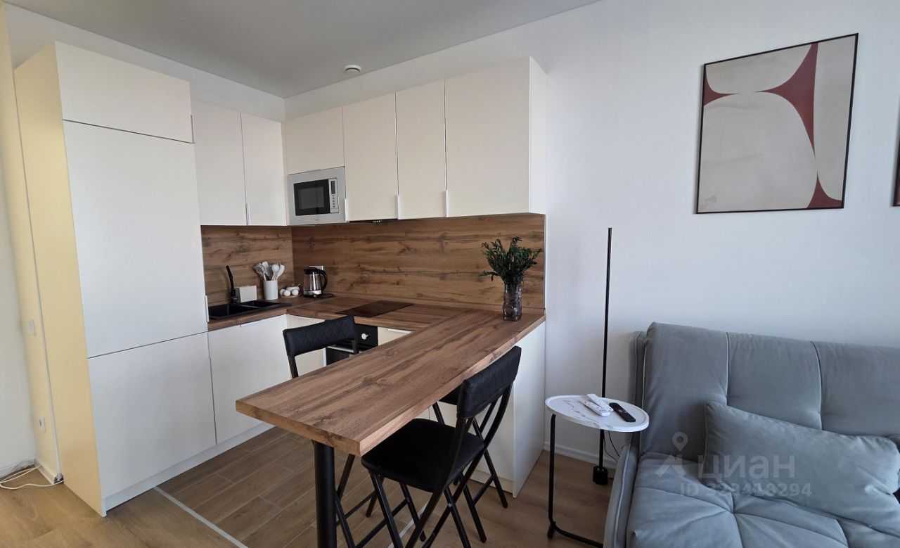1-комнатная квартира, 21,5 м²