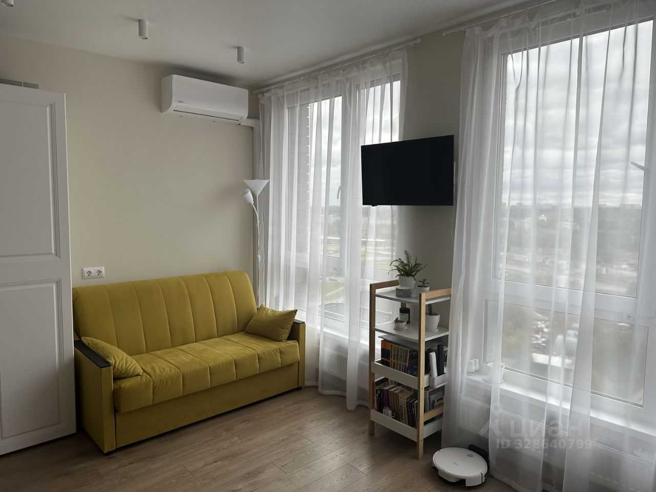1-комнатная квартира, 22,7 м² — фотография 2